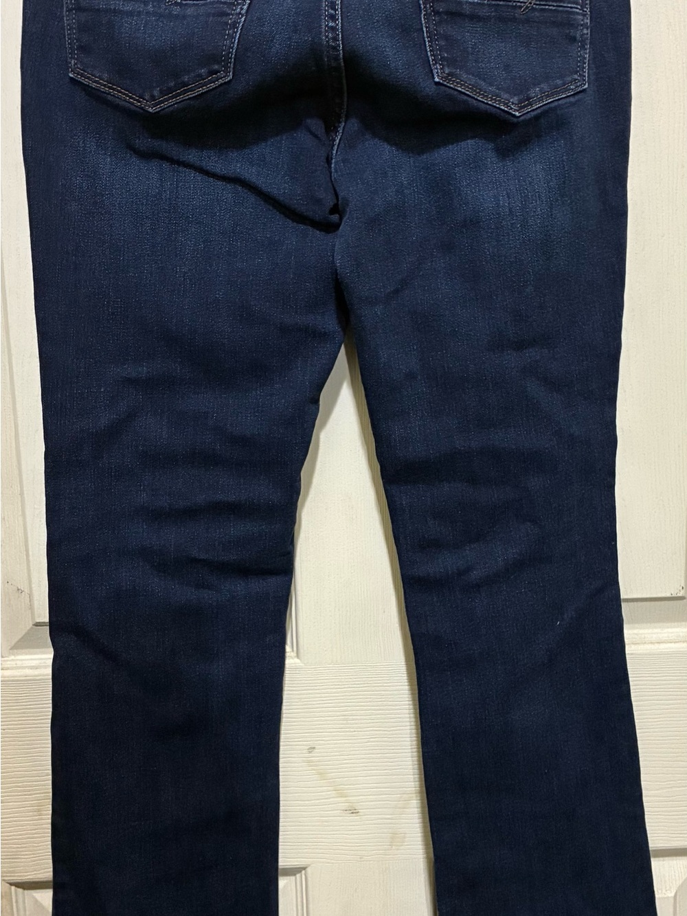 New York & Company Dark Indigo Straight Leg Jeans - Picture 2 of 2